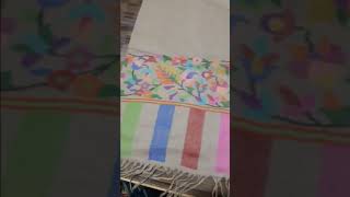 pashmina Kani stole 100% Pure | Rahi Shawl Industry