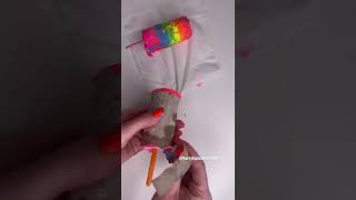 Frozen Paint Popsicle #artsandcrafts #kids #kidsactivities #preschool #toddler #art #homeschooling