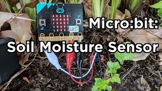 How to use a Soil Moisture Sensor with Micro:bit