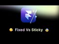 Fixed Position vs Sticky Position in Framer (What's the difference?)