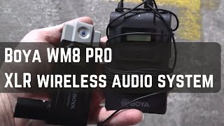 Boya BY-WM8 Pro XLR Wireless Audio System - Range Test