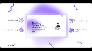 Writr Demo | Chainlink Fall 2022 | Hackathon