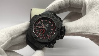 S/N 3607 Hublot King Power Alinghi 4000 Diver Carbon Fibre