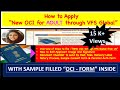 HOW to Apply OCI For ADULT through VFS from US | New process | Latest Jan 2023