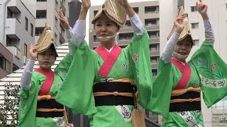 舞台踊り「堀切あやめ連」新小岩さくらまつり （2016.4.10）