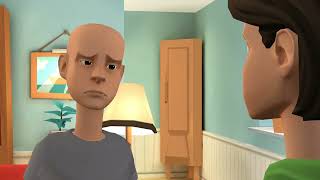 Classic Caillou Gets Grounded By Boris #plotagon #classiccaillou #classiccaillougetsgrounded