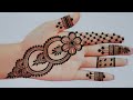 Simple arabic mehndi design | Easymehndidesign | mehndi designs | mehndi ||mehandika design