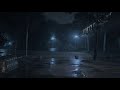 【4k uhd】 seoul walk am2 mysterious creepy seoul forest park when it rained. ambience sounds