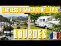 We visit LOURDES in the FRENCH PYRENEES! (EP 5)