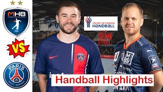 PSG Handball Vs Montpellier Handball Highlights Semi-final Coupe de france 2024