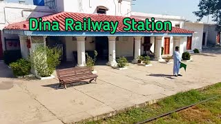 Track Sound || 47up Passing Through At Dina Railway Station || Pakistan Trains PR