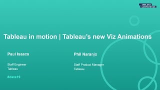 Tableau in Motion: Tableau’s New Native Viz Animations
