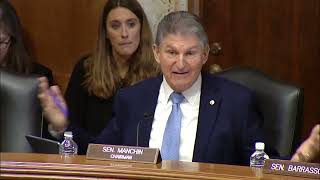 Sen. Joe Manchin Questions FERC During Hearing To Review Recent Actions On Natural Gas Pipelines