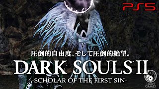 #48【ダークソウル2/高画質】ボス「闇潜み」戦！古き闇の穴で待つ死闘【DARK SOULS 2攻略】