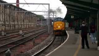 37419 leaving Carlisle on train 2C34 to Barrow-in-Furness