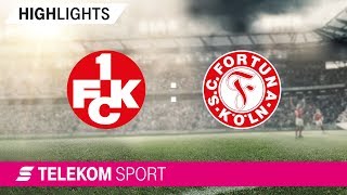 1. FC Kaiserslautern – Fortuna Köln | Spieltag 7, 18/19 | Telekom Sport