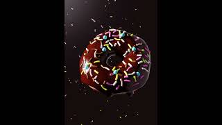 Choclate Sprinkle Donut Animation