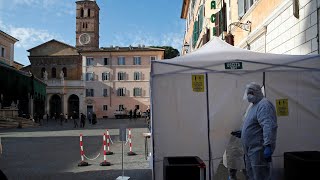 Italy sees a slight drop in coronavirus deaths overnight