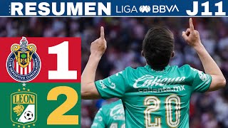 Chivas 1-2 León, otra derrota para el rebaño / J11 CL24