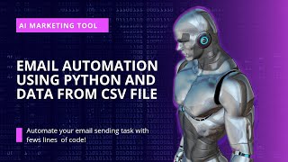 Python Script for Sending Bulk Emails with Data from CSV | Email Marketing automation #automation