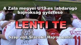 Lenti TE (U19) megvédte a bajnoki címét (2012-13)