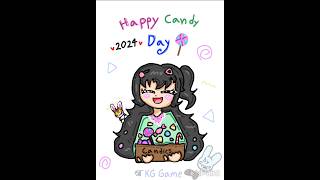 TKG l Happy Candy Day🍭🍭🍬🍬😋😋#art #ibispaint #cute #drawing #shorts #tkg