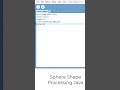 3D Sphere Processing Animation #shorts #chatgpt #code