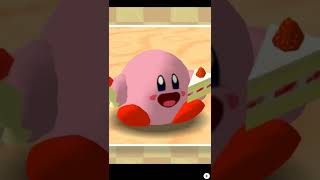 kirby likes food #kirby #nintendo64 #shorts