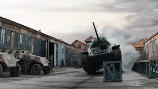 Battle Tank Restoration - Scene from Tank Movie, T-34 (2018) || JP Creation