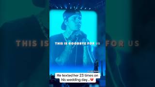 He texted her 23 times before his wedding…💔 #justinbieber #selenagomez #lovestory #shorts