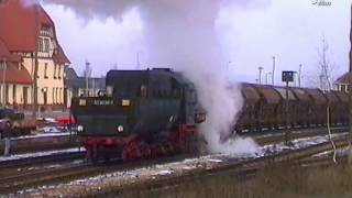 Reichsbahn-Flair im Werra-Kalirevier mit Dampflokomotive 52 8039