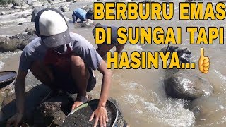 BERBURU MENCARI EMAS TRADISONAL D SUNGAI PROGO  PRAT 4 TEMANGGUNG JAWA TENGAH