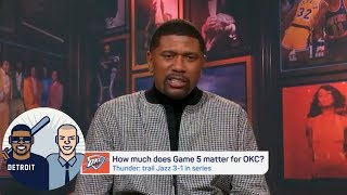 Jalen Rose: OKC Thunder have pretty much everything at stake in Game 5 | Jalen & Jacoby | ESPN