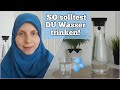 SO sollte ein Muslim Wasser trinken! | Überlieferungen des Propheten (s.a.s.) | Zeyvive Muslima