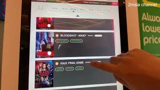 Cinema self service kiosk At MBO Starling Mall PJ Malaysia