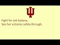 Indiana University's Secondary Fight Song, 