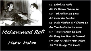 Mohammad Rafi Sings for Madan Mohan || Melodious Solos