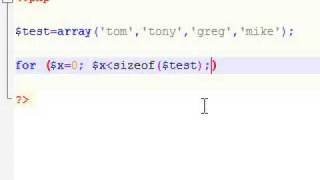http://softdevsol.com - PHP Tutorial 13: Arrays with Loops