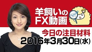 羊飼いのFX動画・水曜版「週前半の復習と本日及び週後半の注目ポイント」3月30日(水)