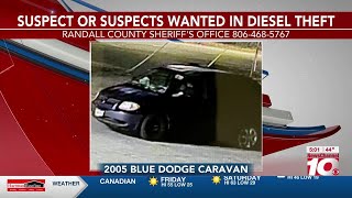 VIDEO: Randall County officials: Suspect stole more than 750 gallons of diesel