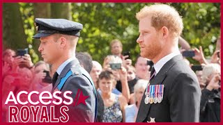 Prince William & Prince Harry Had Dinner Together Before Queen's Procession (Reports)