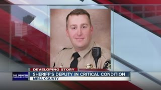 Mesa County Deputy in Critical Condition after being shot