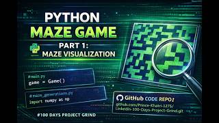 Python Maze Game | Part 1: Maze Visualization