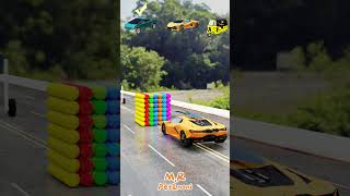 ohio cars🛺 vs M.r pet and Ball Part ten BeamNG.Drive #skidibitoilet #beamngdrives