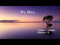 My Way - ( Eb Instrument )