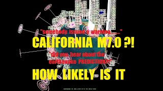 1/02/2023 -- Addressing the "M7.0" Earthquake Warning for California + Full Seismic update