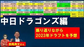 中日ドラゴンズドラフト振り返りながら2023年ドラフトを予想