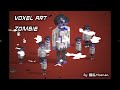 voxel art zombie time lapse