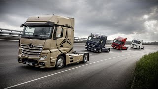 2022 Mercedes-Benz Actros სატვირთო მანქანების წარმოება გერმანიაში