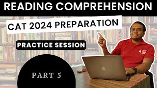 RC Practice Session (Literature/Crime Fiction) | Reading Comprehension for CAT | CAT24 Preparation